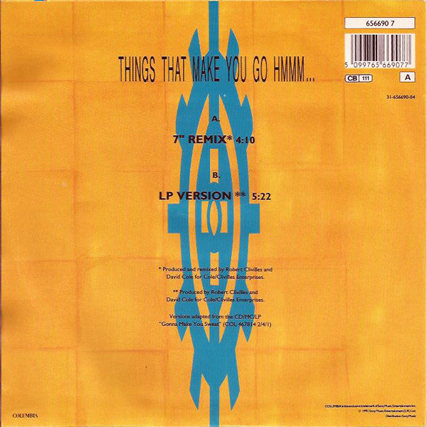 C+C Music Factory* Featuring Freedom Williams : Things That Make You Go Hmmm... (7", Single)
