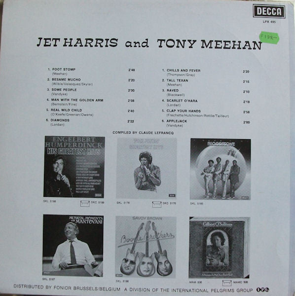 Jet Harris And Tony Meehan : Jet Harris And Tony Meehan (LP, Comp, RE)
