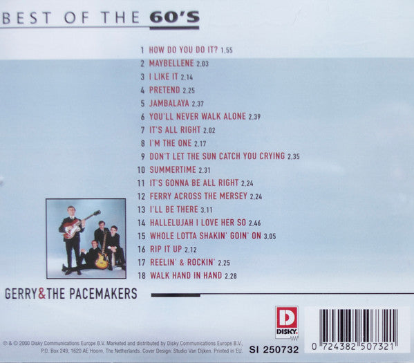 Gerry & The Pacemakers : Best Of The 60's (CD, Comp)