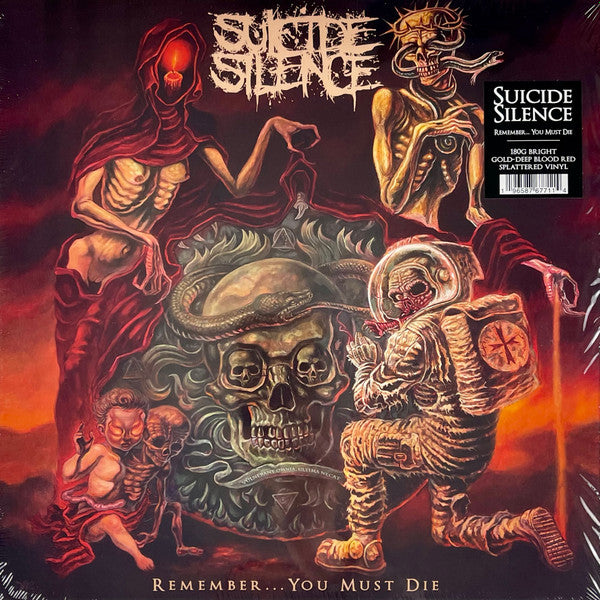 Suicide Silence : Remember...You Must Die (LP, Album, Ltd, Gol)