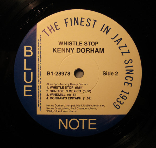 Kenny Dorham : Whistle Stop (LP, Album, Ltd, RE, 180)