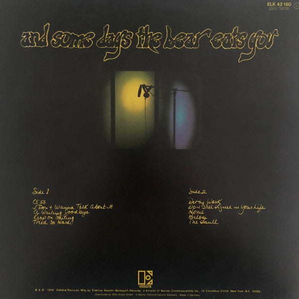 Iain Matthews : Some Days You Eat The Bear And Some Days The Bear Eats You (LP, Album)