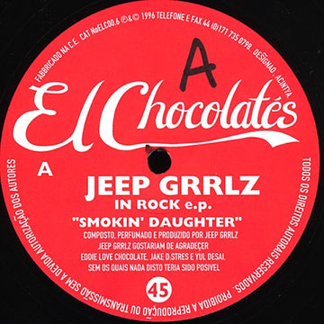 Jeep Grrlz : In Rock E.P. (12")