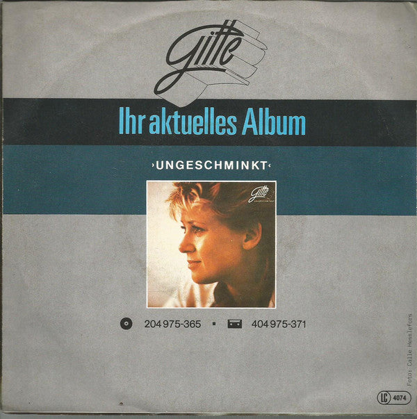 Gitte Hænning : Ich Will Alles (7", Single)