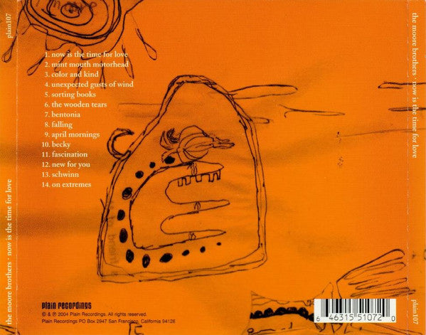 The Moore Brothers : Now Is The Time For Love (CD, Album)