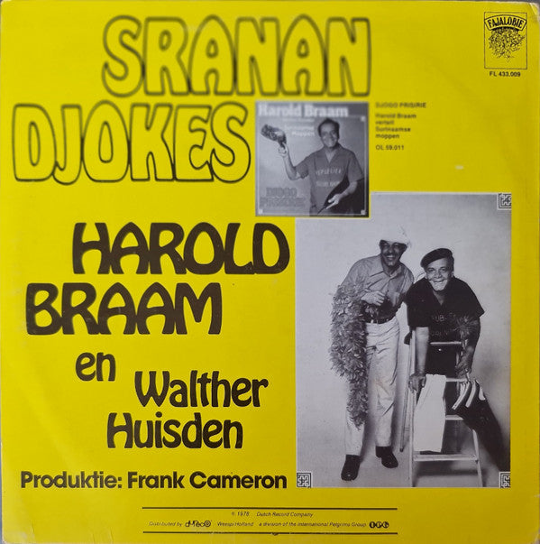 Harold Braam En Walther Huisden : Sranan Djokes (LP)