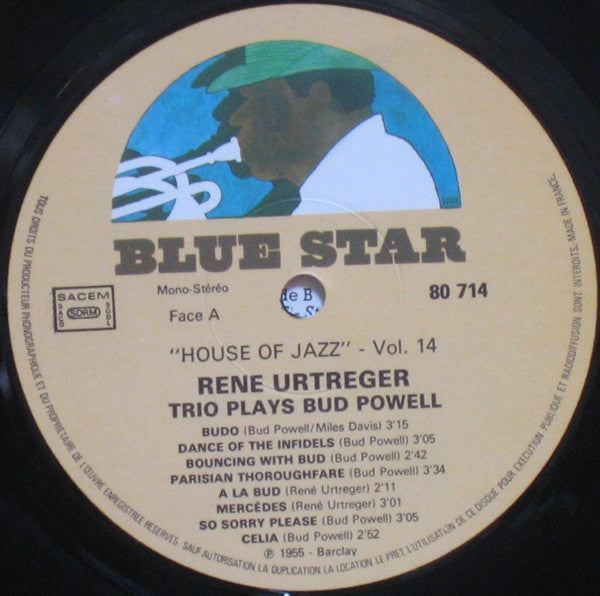 René Urtreger Trio And Bobby Jaspar All Stars : 1955-1956 (LP, Comp)
