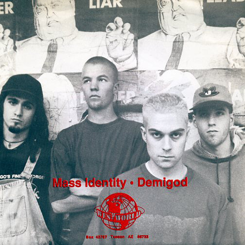 Fuzz (8) : Mass Identity / Demigod (7", Single)