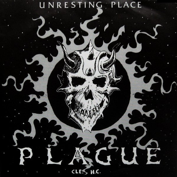Plague (8) : Unresting Place (7", W/Lbl)