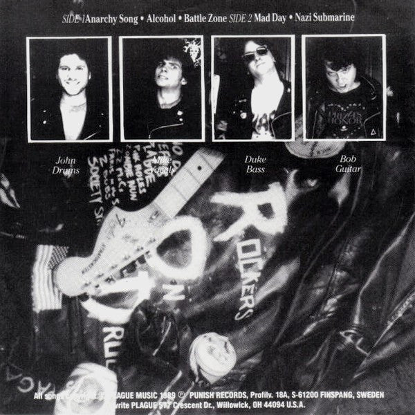 Plague (8) : Unresting Place (7", W/Lbl)