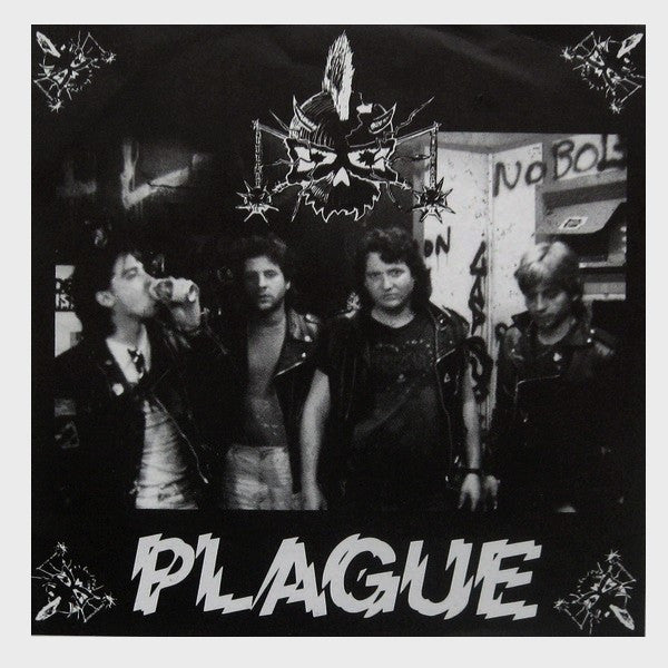 Plague (8) : Unresting Place (7", W/Lbl)