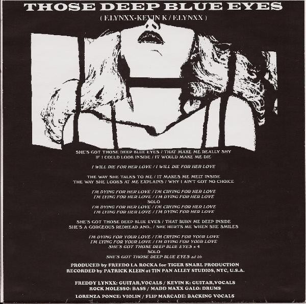 Freddy Lynxx And The Corner Gang Featuring Kevin K Band : Fire It Up (7")