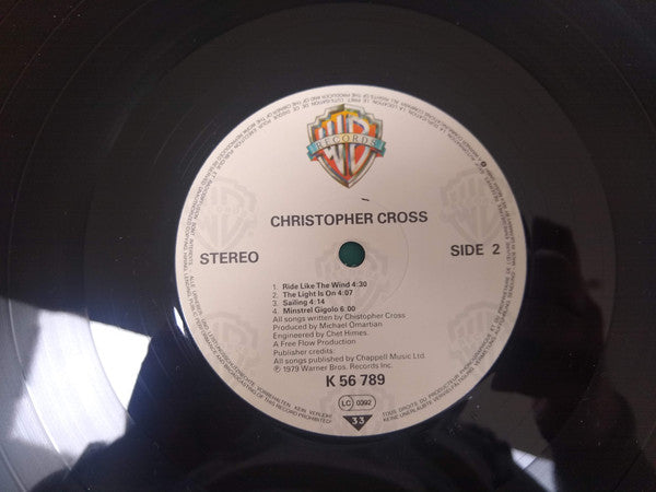 Christopher Cross : Christopher Cross (LP, Album, RE)