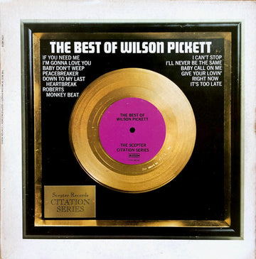 Wilson Pickett : The Best Of Wilson Pickett (LP, Album, RE)