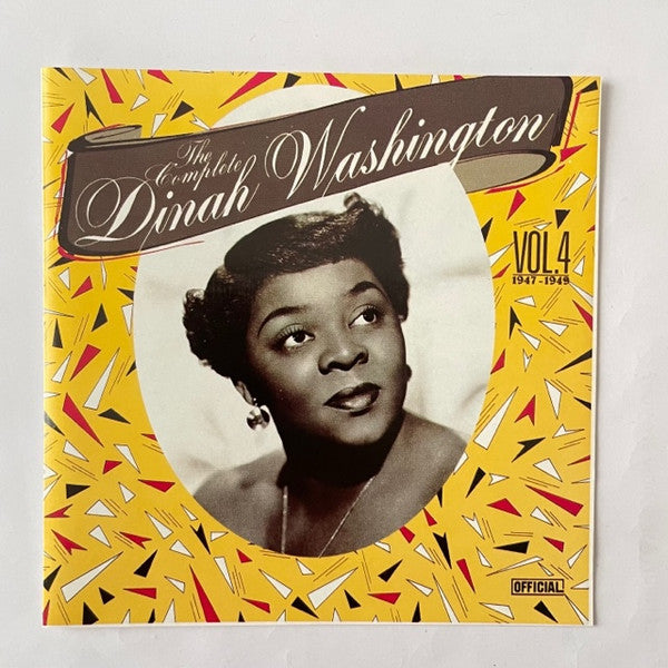 Dinah Washington : The Complete Dinah Washington Vol.4 1947 - 1949 (CD, Comp, Mono)