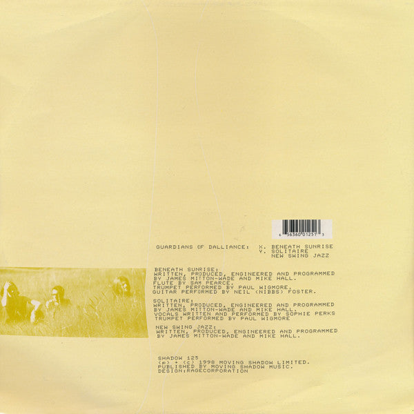 Guardians Of Dalliance : Beneath Sunrise (12")