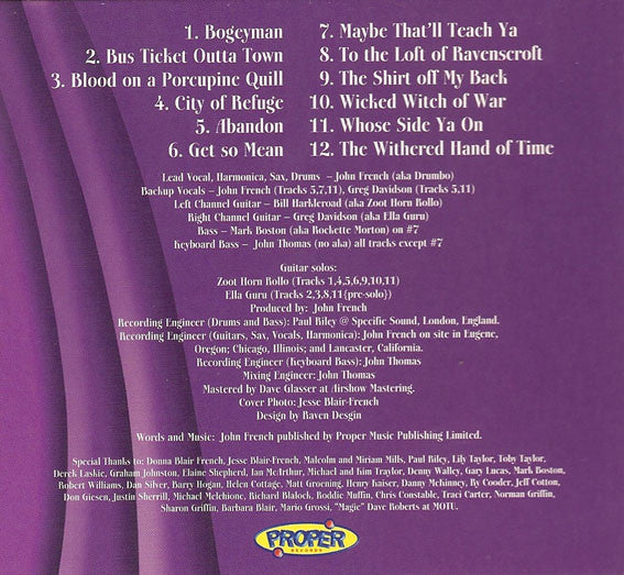 Drumbo : City Of Refuge (CD, Album, Dig)