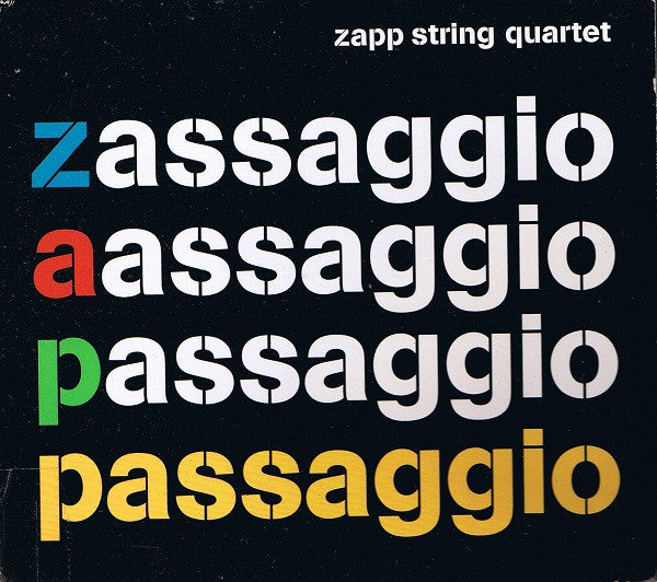 Zapp String Quartet : Passaggio (CD, Album)