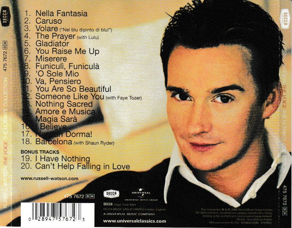 Russell Watson : The Voice The Ultimate Collection (CD, Comp)