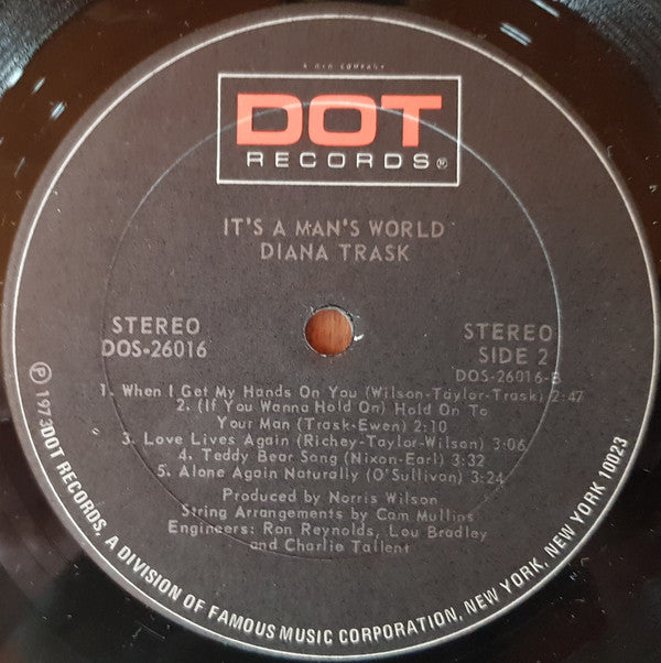 Diana Trask : It's A Man's World (LP, Album)