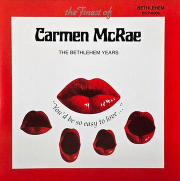 Carmen McRae : The Finest Of Carmen McRae: You'd Be So Easy To Love (CD, Comp, RE)