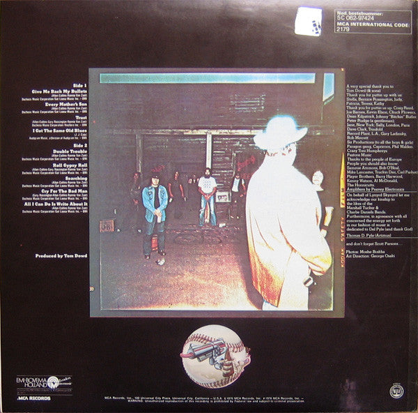 Lynyrd Skynyrd : Gimme Back My Bullets (LP, Album)