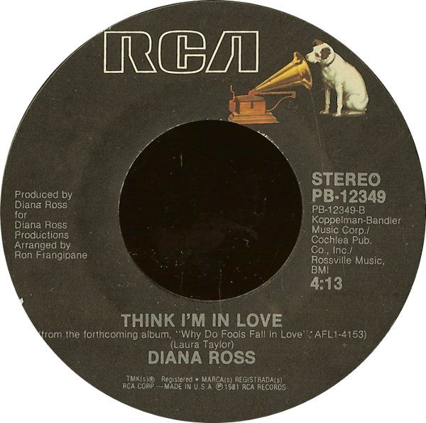 Diana Ross : Why Do Fools Fall In Love (7", Styrene)