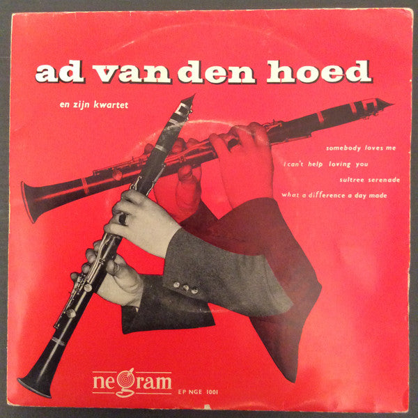 Ad Van Den Hoed Kwartet : Somebody Loves Me (7", EP)