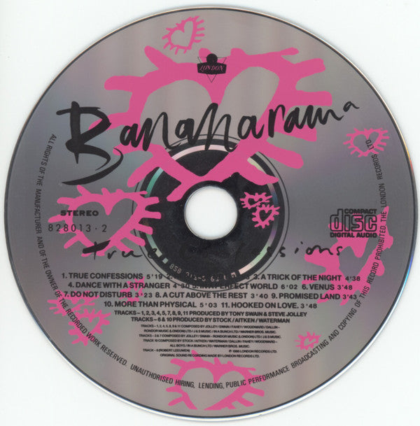 Bananarama : True Confessions (CD, Album)