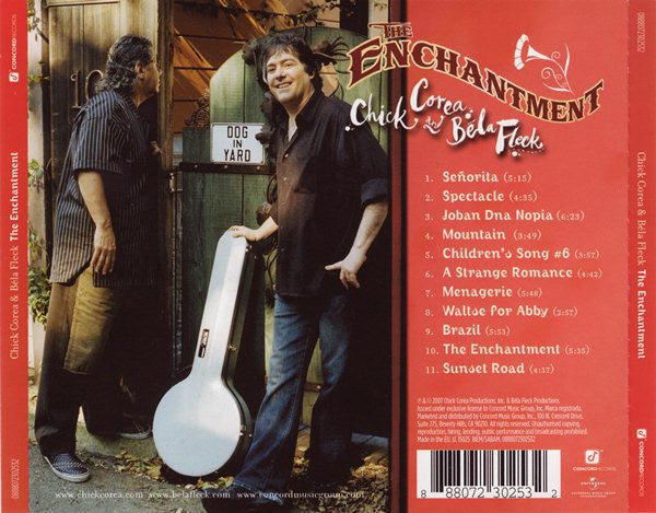 Chick Corea And Béla Fleck : The Enchantment (CD, Album)