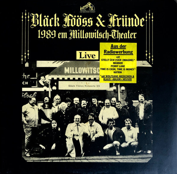 Bläck Fööss : Bläck Fööss & Fründe - 1989 Em Millowitsch-Theater (Live) (2xLP, Album, RE)