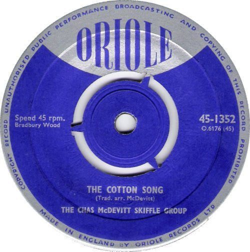 The Chas McDevitt Skiffle Group : Freight Train (7", Single)