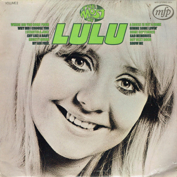 Lulu : The Most Of Lulu (Volume 2) (LP, Album, RE)