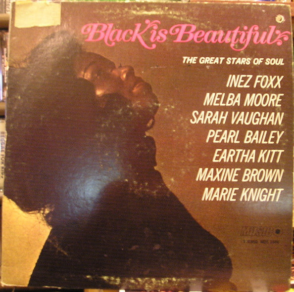 Various : Black Is Beautiful - The Great Stars Of Soul (LP, Comp)