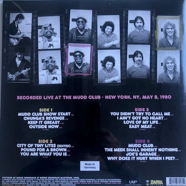 Frank Zappa : Zappa '80 Mudd Club (2xLP, Album)