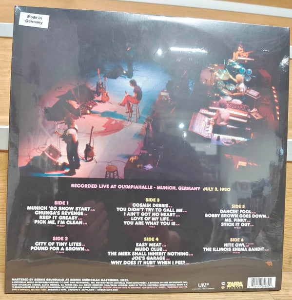 Frank Zappa : Zappa '80 Munich (3xLP, Album)