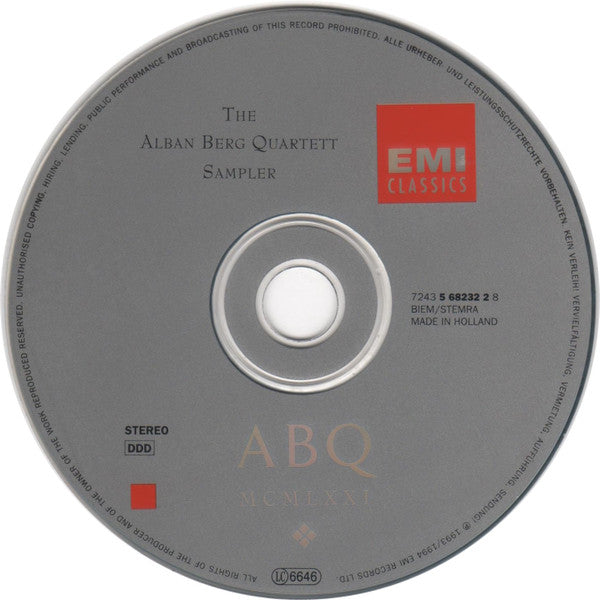 Alban Berg Quartett : Sampler (CD, Comp, Smplr)