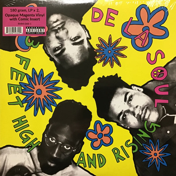 De La Soul : 3 Feet High And Rising (2xLP, Album, RE, Mag)