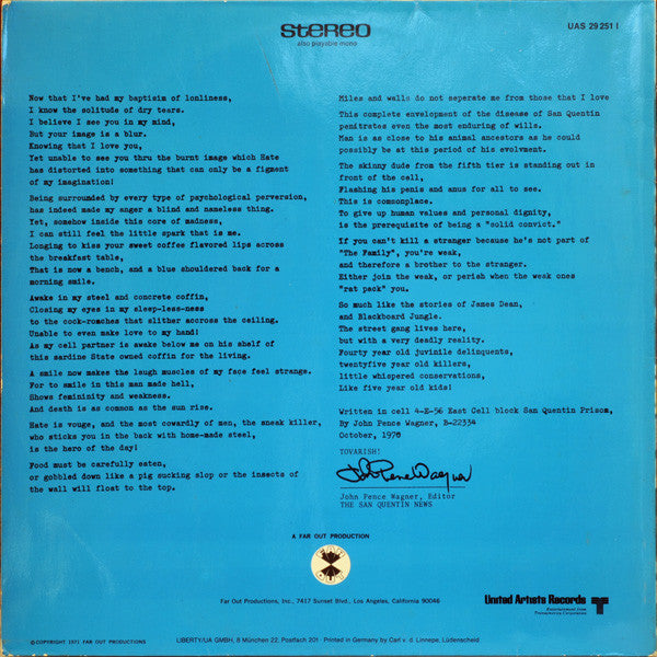 Eric Burdon & Jimmy Witherspoon : Guilty! (LP, Album, Gat)