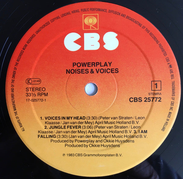 Powerplay (4) : Noises & Voices (LP, MiniAlbum)