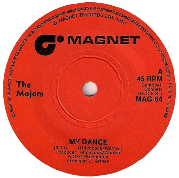 The Majors (2) : My Dance (7", Single)