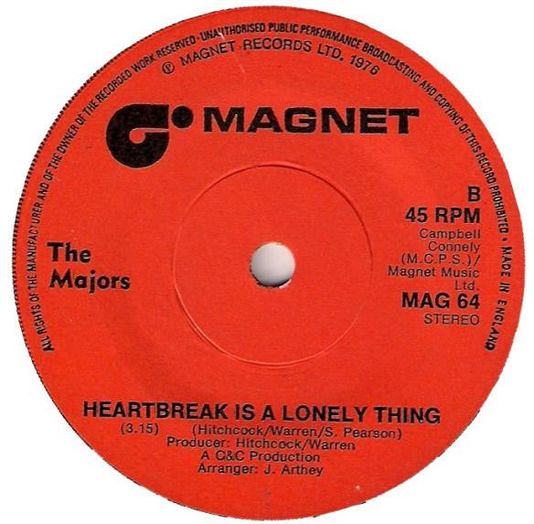 The Majors (2) : My Dance (7", Single)