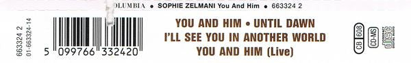 Sophie Zelmani : You And Him (CD, Maxi)