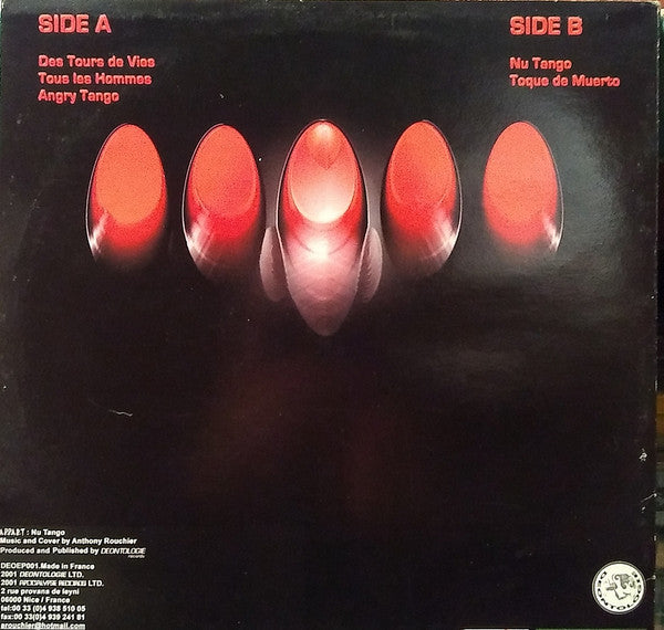A.P.P.A.R.T : Nu Tango (12", Ltd, Num)