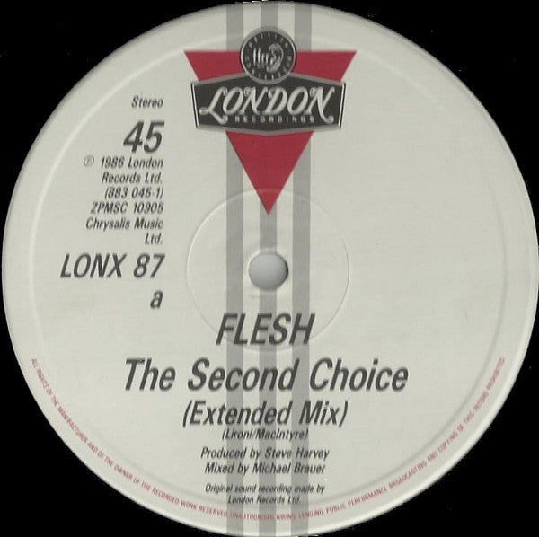 Flesh (2) : The 2nd Choice (12")