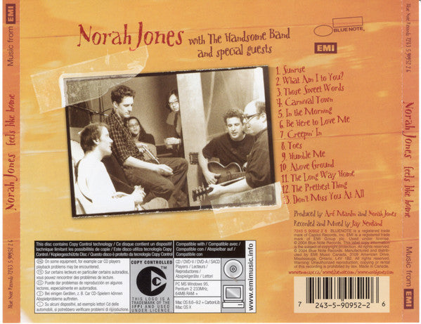 Norah Jones : Feels Like Home (CD, Album, Copy Prot.)
