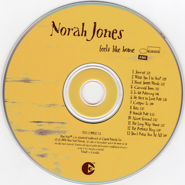 Norah Jones : Feels Like Home (CD, Album, Copy Prot.)