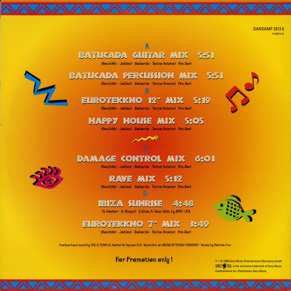 Ibiza Sunrise : Bamboleo (2x12", Promo, Gat)