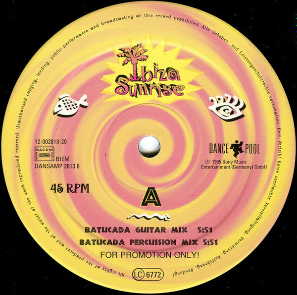 Ibiza Sunrise : Bamboleo (2x12", Promo, Gat)
