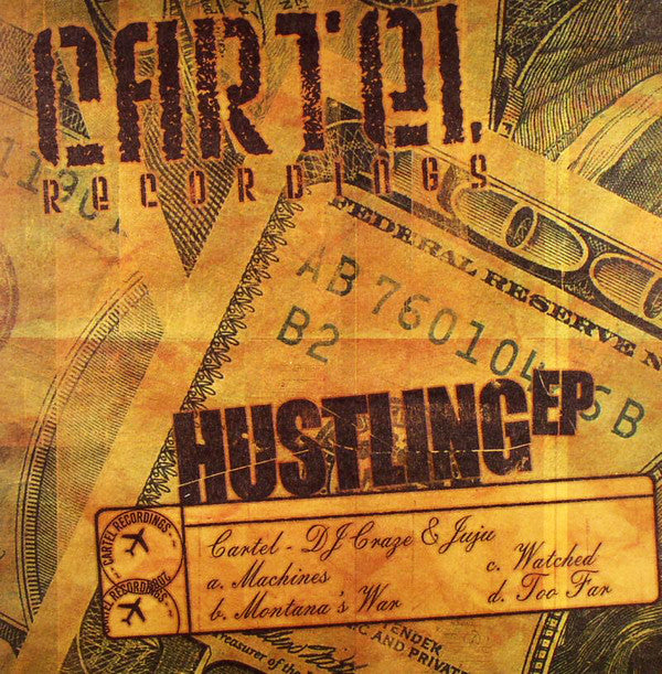 DJ Craze & Juju : Hustling EP (2x12", EP)